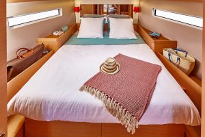 Sun Odyssey 440 sailboat cabin